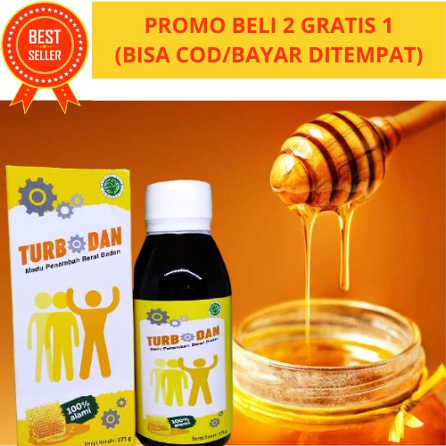TURBODAN Madu Penggemuk Badan Alami