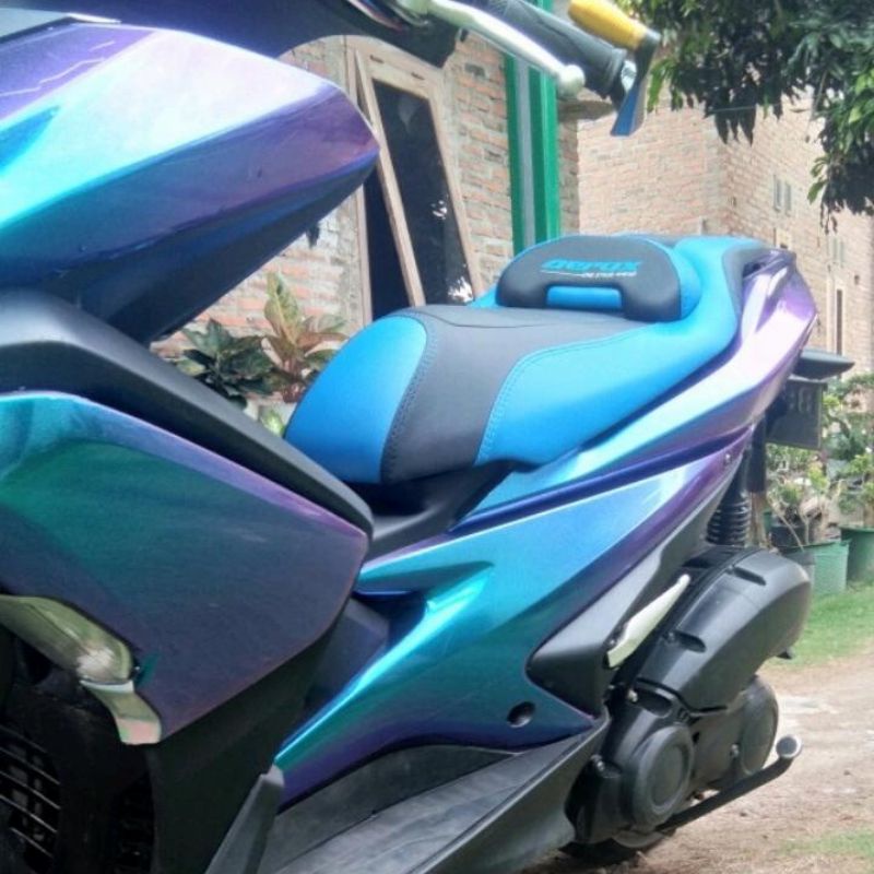 Kulit Jok Motor Modifikasi Aerox 160 Sarung Jok AEROX 155 Terbaru