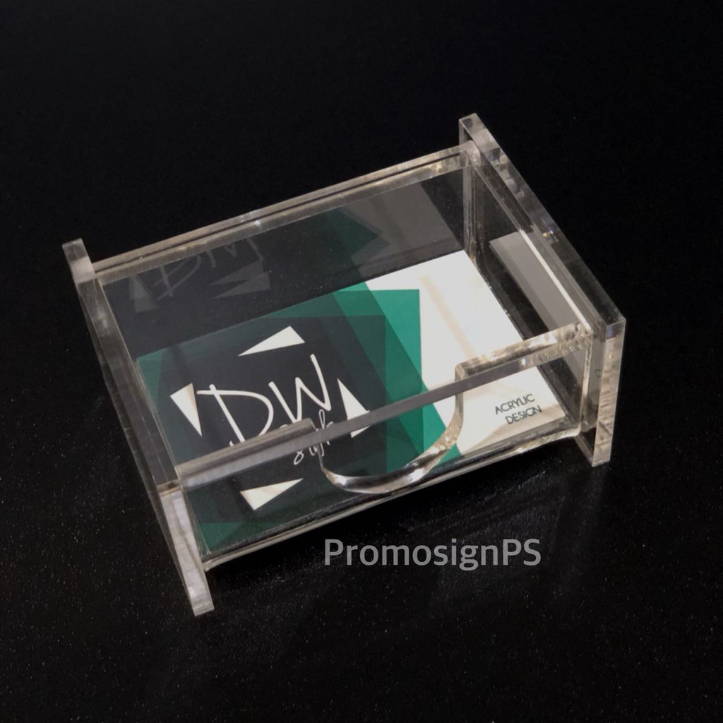 

Acrylic Tempat Kartu Nama / Display Kartu Nama / Kartu Nama Organiser