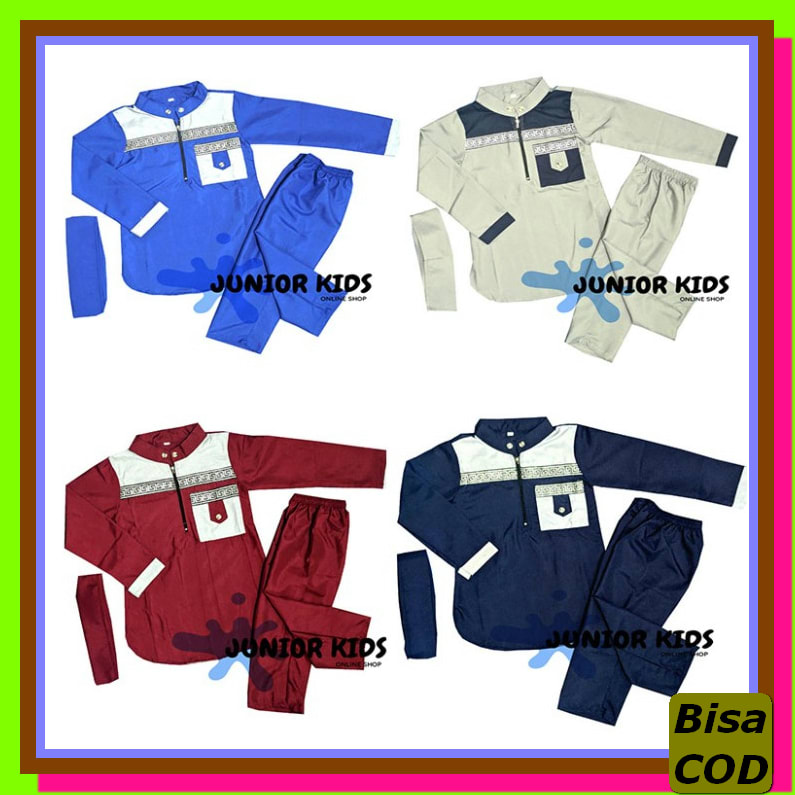 Senshukei 40 F Baju Koko Anak India Celana Biru Dongker Navy Kost DP374 Setelan Baju Koko Pakistan
