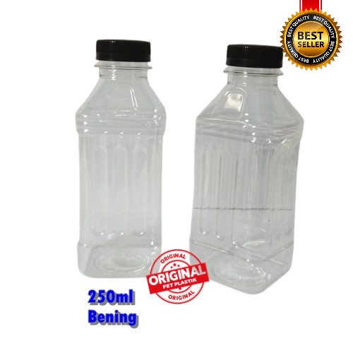 Botol Taro / Chimory 250ml Botol Plastik Pet Bening Transparan Botol Minyak Goreng