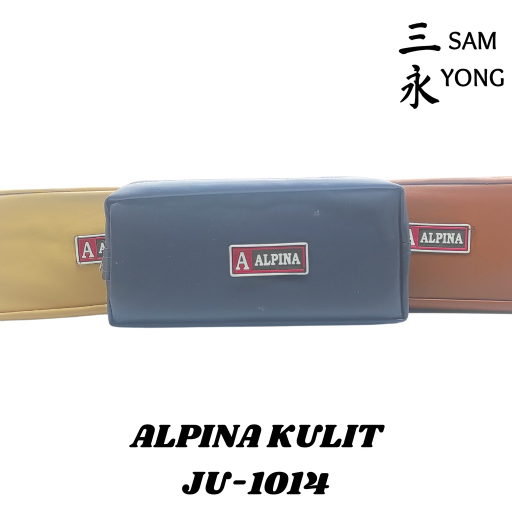 

TEMPAT KOTAK PENSIL ANAK PEREMPUAN LAKI ALPINA KULIT PENCIL CASE