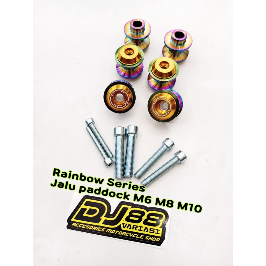 Jalu paddock titanium M10 Ninja250r ninja 250 fi z250 fi rr mono er6n