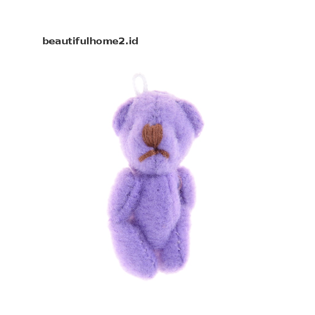 (Beautifulhome2) Buku Literatur Bahasa MandarinId 1pc Boneka Plush Beruang Ukuran 3.5cm