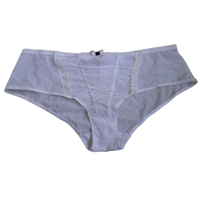 Panty Hipster Palmers Ivory Mesh List Lace