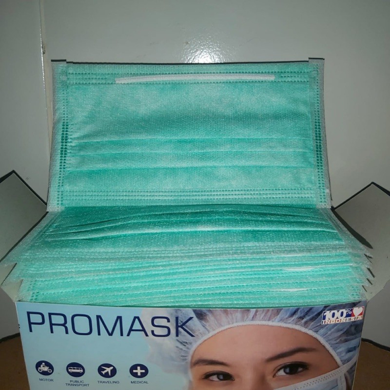 MASKER MEDIS 3PLY PROMASK EARLOOP