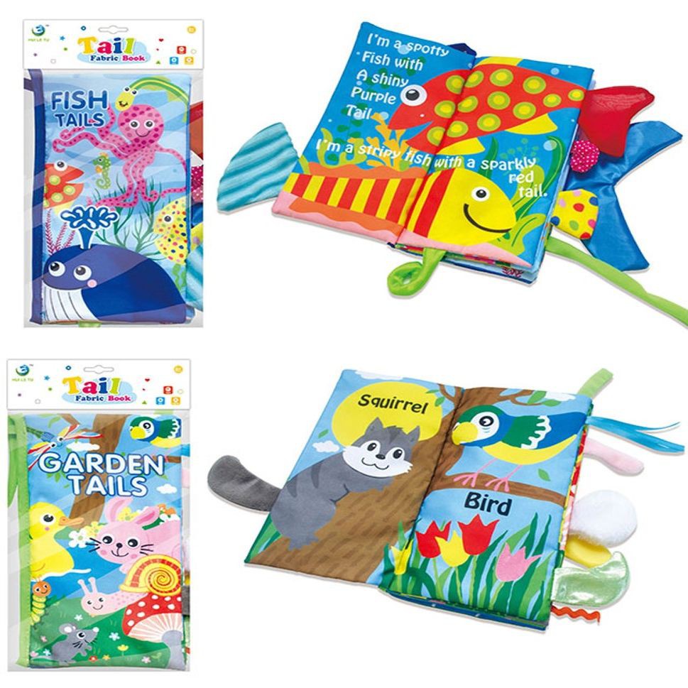 Softbook / Soft Book Anak Buku Kain | Buku Cerita Anak | Cloth Book