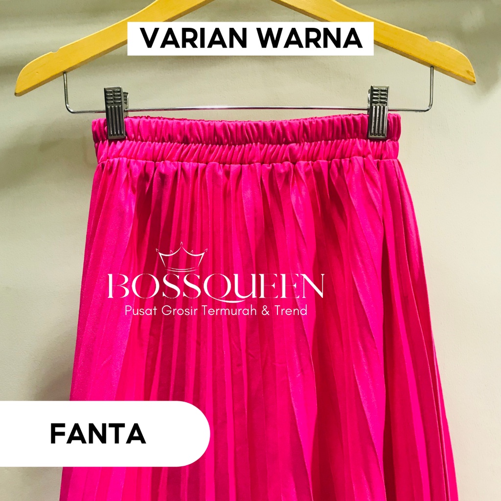 ROK PLISKET BAWAHAN PANJANG JUMBO/ROK. KERJA WANITA MUSIMAH TERMURAH TERLARIS-Ffanta