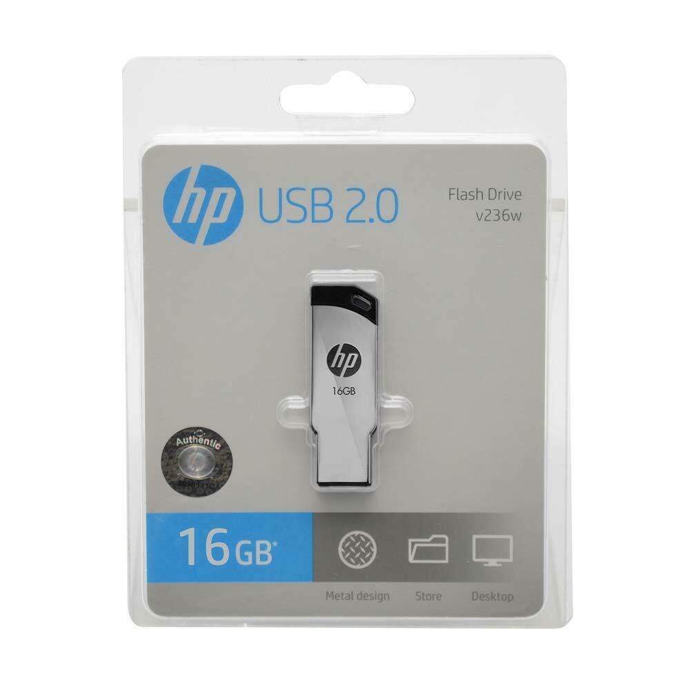 Hp Pendrive Memory Stick USB 2.0 Bahan Metal Kapasitas 16GB 32GB 64GB 128GB