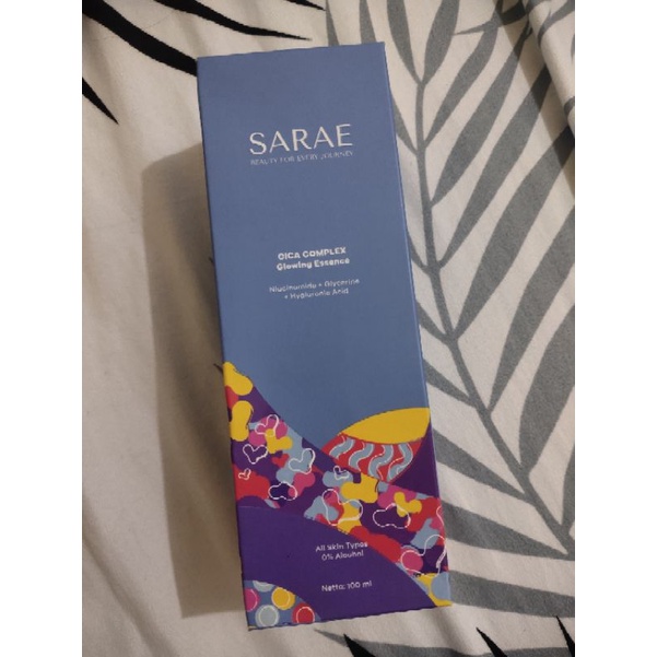 toner sarae cica complex glowing essence by zoya