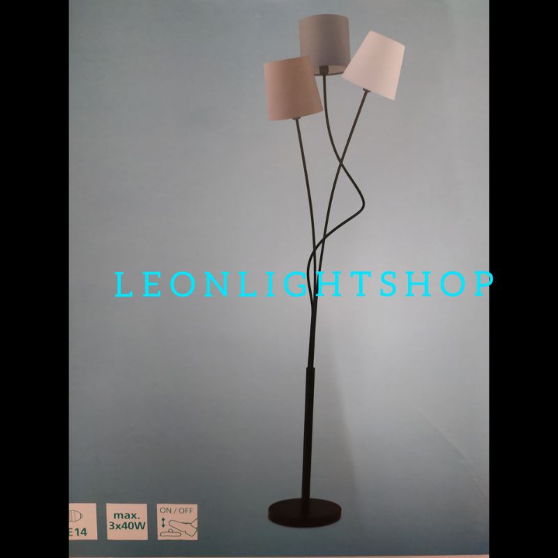 EGLO MARONDA LAMPU LANTAI STANDING E-27/ACE FLOOR LAMP E-27/ACE LAMPU HIAS STANDING SUDUT SOFA E-27