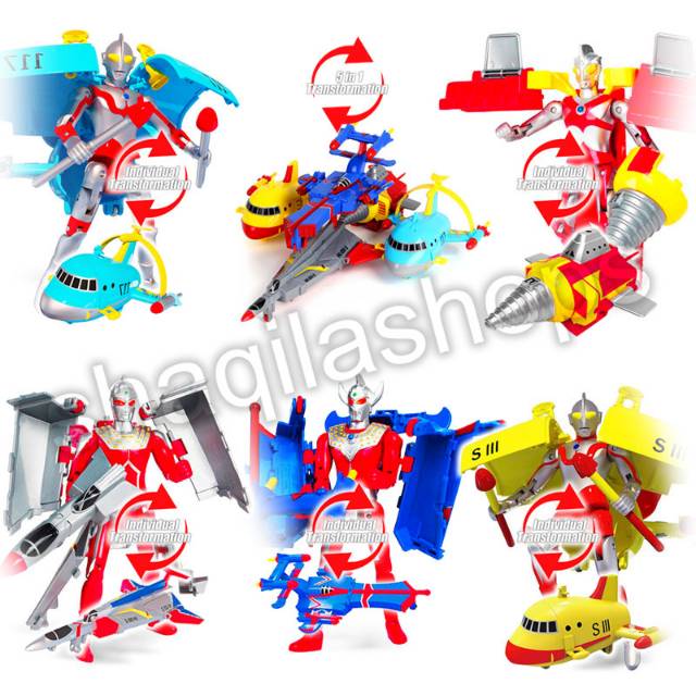 Ultraman Ultra Hero Deformation Set 5