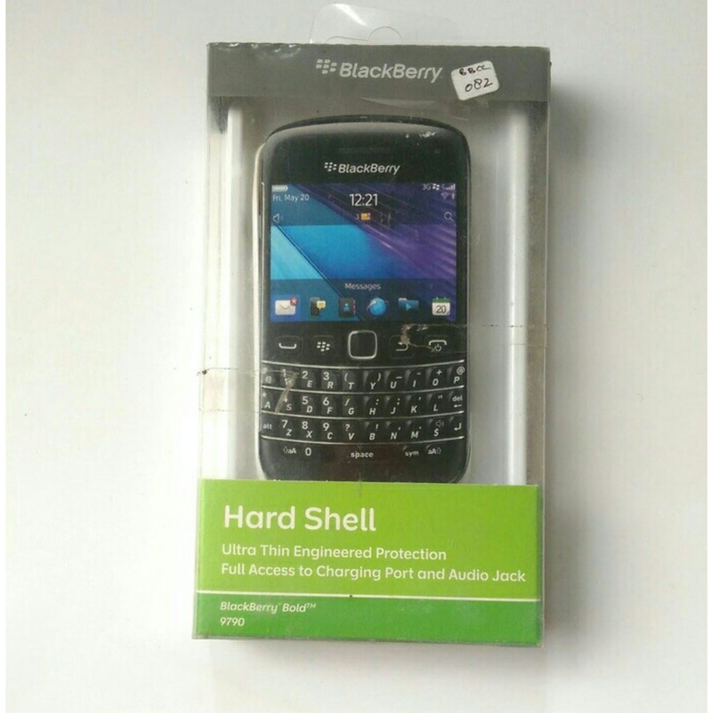 ACC HP BlackBerry Genuine Hard Shell Casing for BB 9790 Bellagio Onyx 3 - Putih
