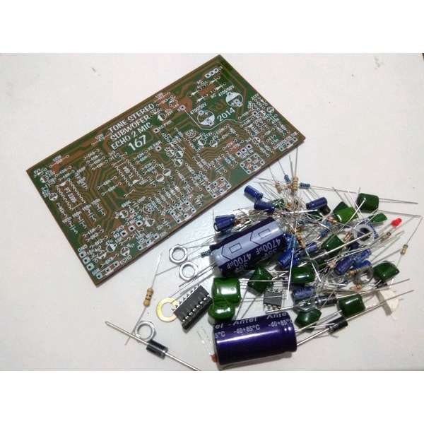 Tone Control Stereo Subwoofer Echo Mic 167 DIY Kit
