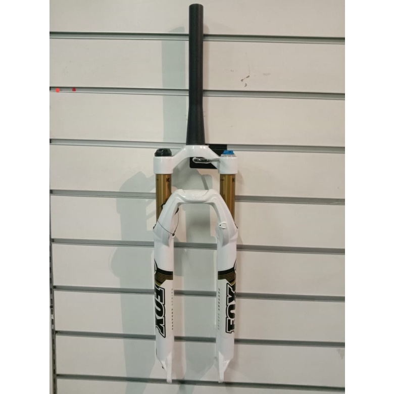 Fork Suspensi Sepeda FOX Float 32 27.5inch ICD Travel QR Tappered Kashima Coat White Gold ORIGINAL
