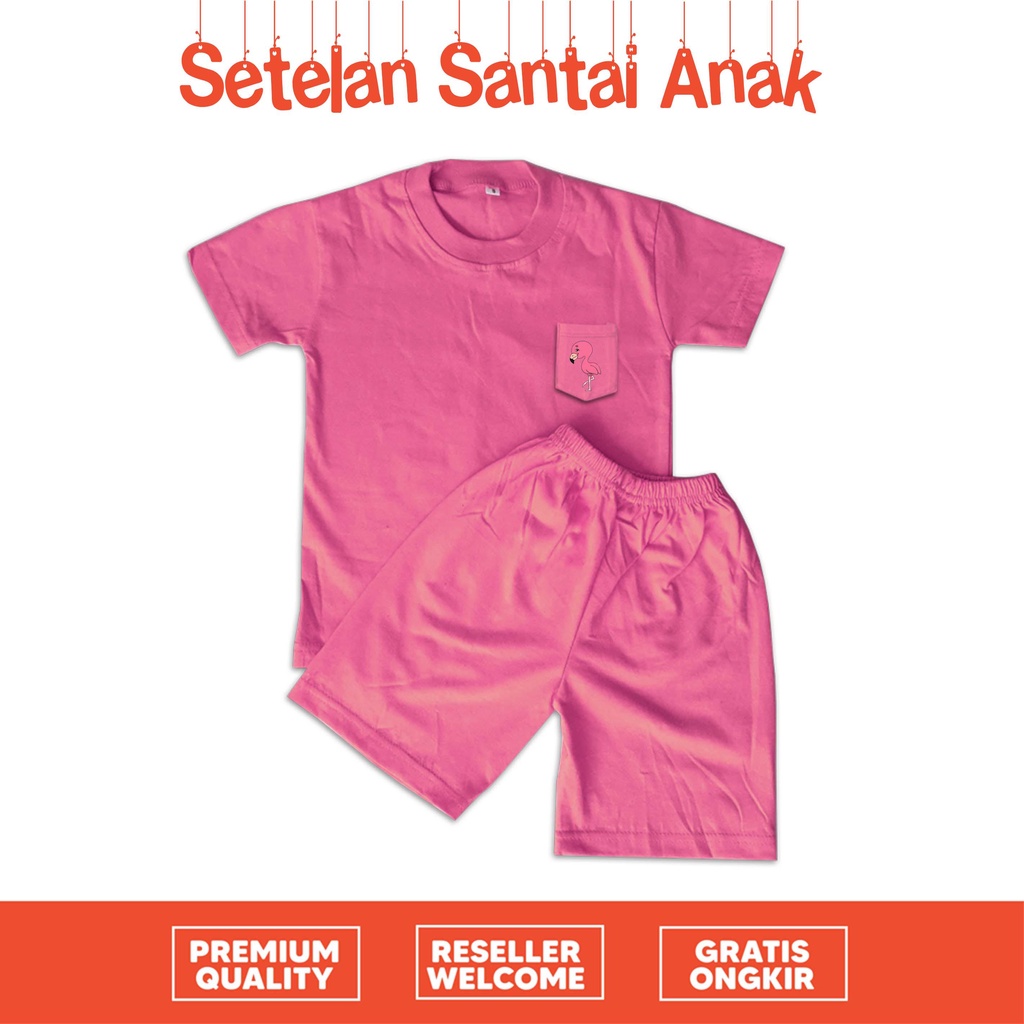 [SETELAN] Setelan Anak Santai Unisex Animal Collection Full Color Cotton Combed 30s Premium Quality Sablon Digital