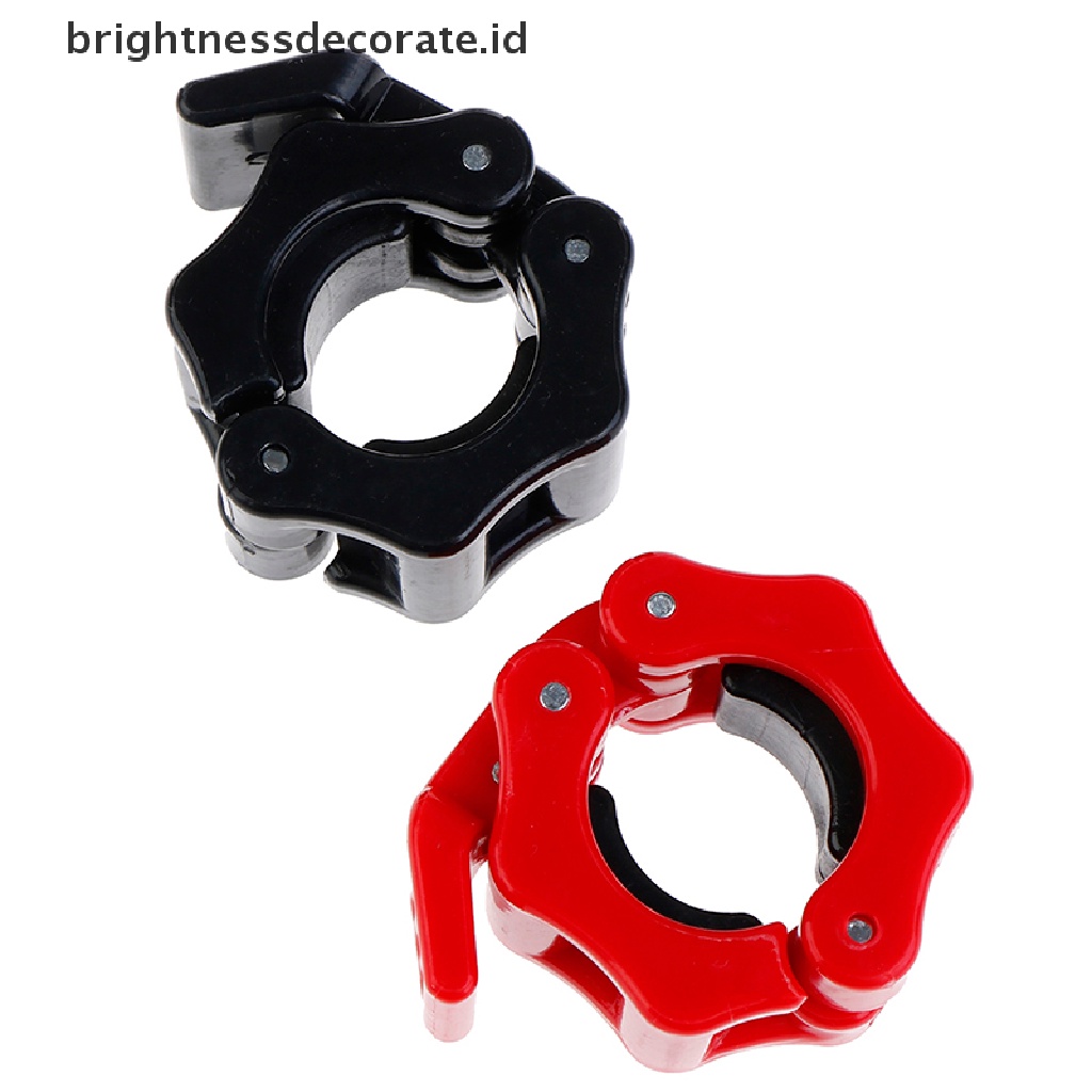 [birth] 25MM Dumbbells Barbell Clamps Collars Lock Buckle Fitness Equipment Accessories [ID]