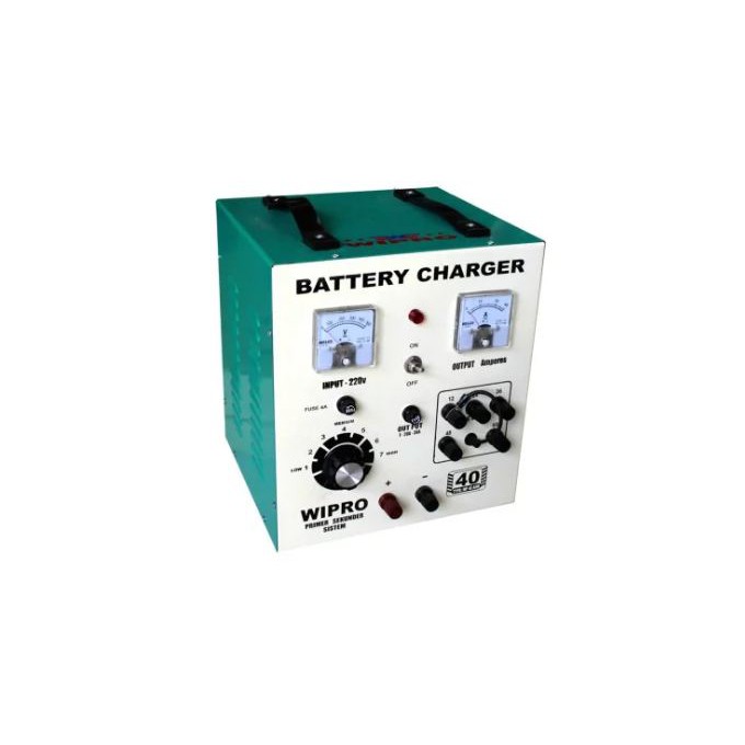 Charger Aki WIPRO 40AHR - WIPRO Baterai Charger Accu WP 40A AHR 40