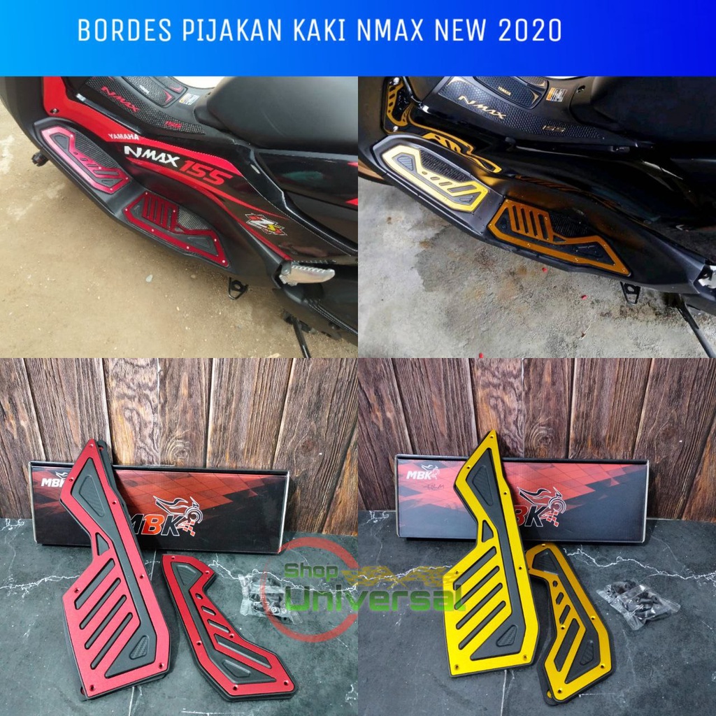 BORDES NMAX NEW 2020 2021 2022 BORDES ALL NEW NMAX PIJAKAN KAKI ALL NEW NMAX