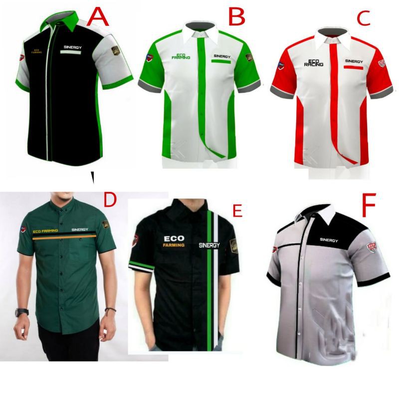 Baju eco racing / eco farming kewalitas fremium