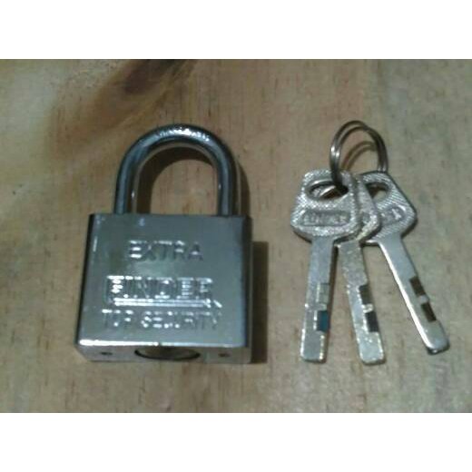 Kunci Gembok Pintu Pagar Rolling Door Toko 40mm Pendek Finder 40