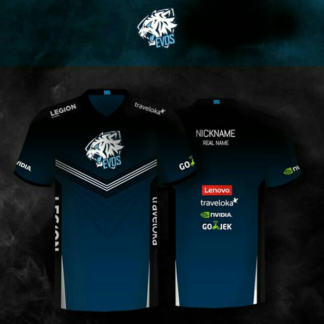 Jersey Evos Esports 2017