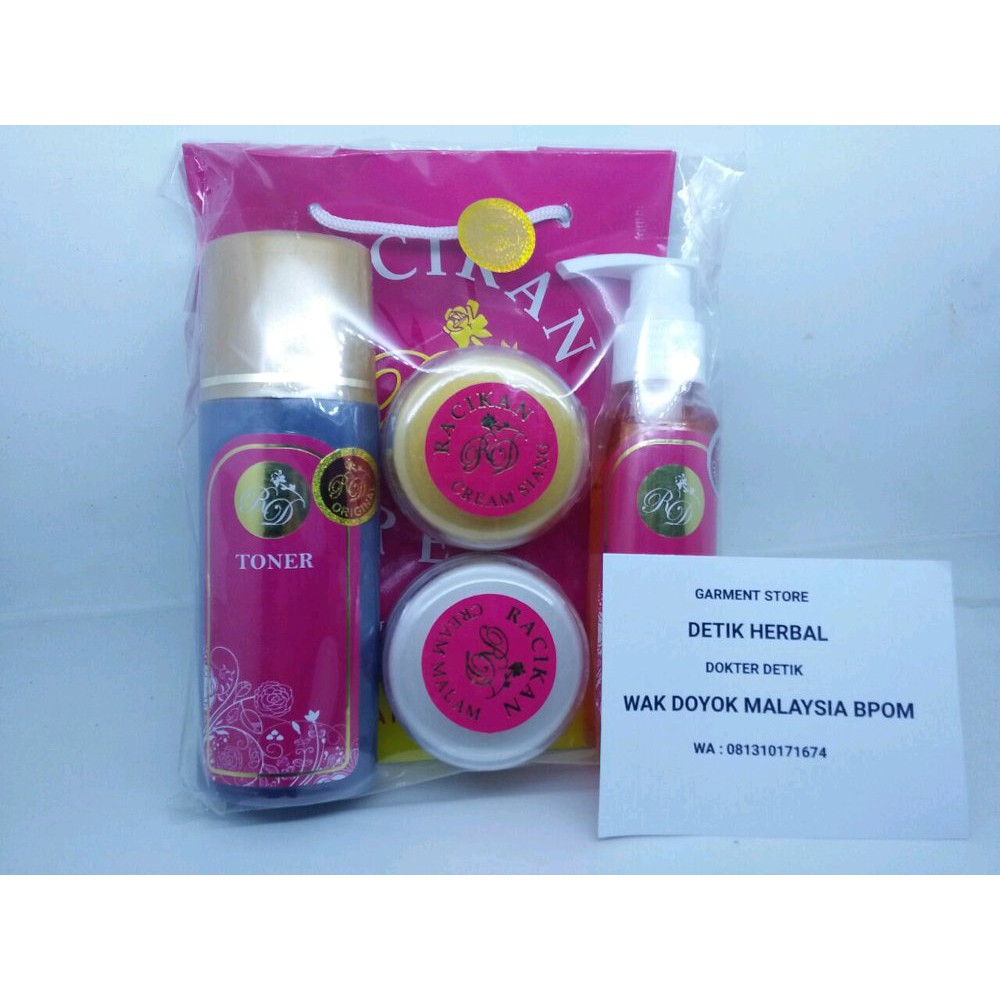 Promo Paket Cream RD Krim Racikan Pemutih Muka Original Diskon