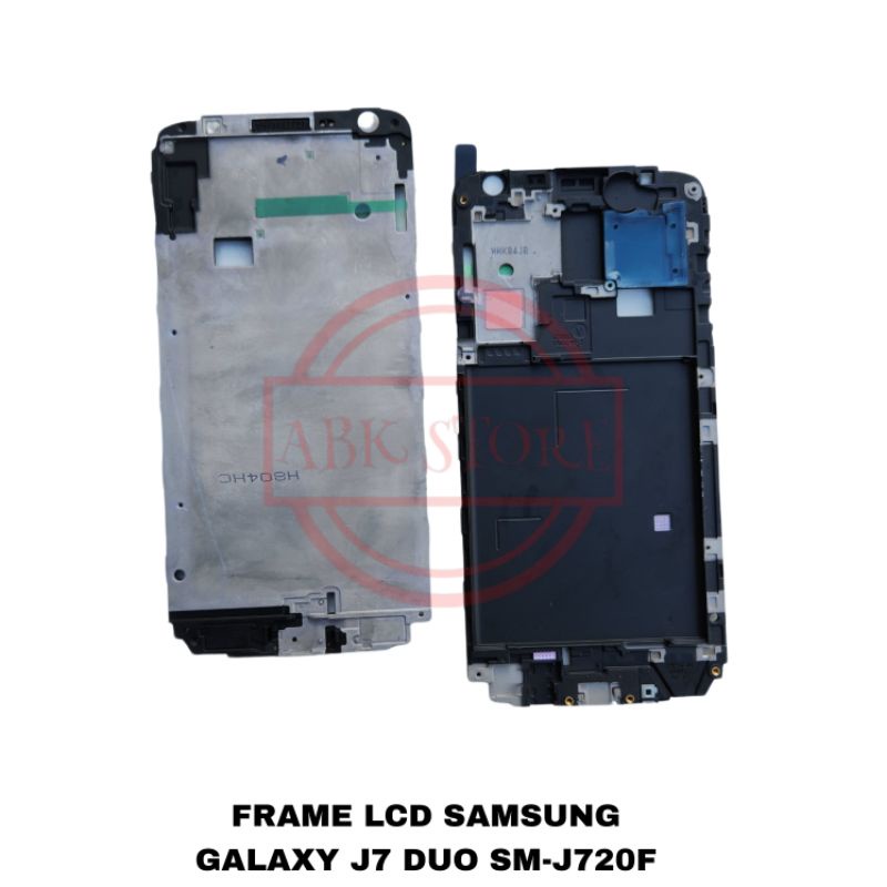 FRONT FRAME LCD - TATAKAN LCD SAMSUNG GALAXY J7 DUO SM-J720F