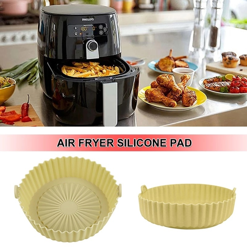 Panci Air Fryer / Baking Reusable Bahan Silikon