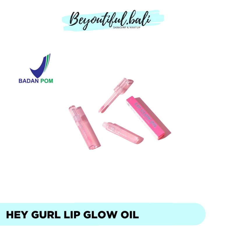 HEY GURL LIP GLOW OIL BPOM