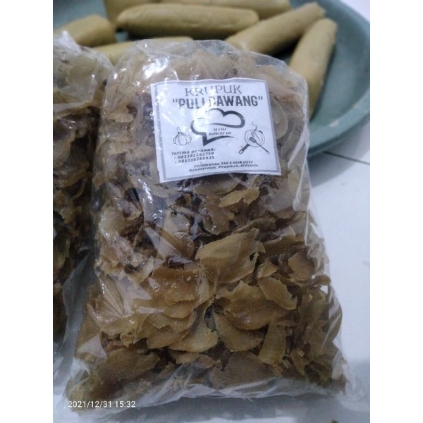 

KRUPUK PULI BAWANG KRECEK (mentah)