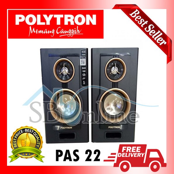 Speaker Aktif Polytron PAS 22 Harga Pabrik