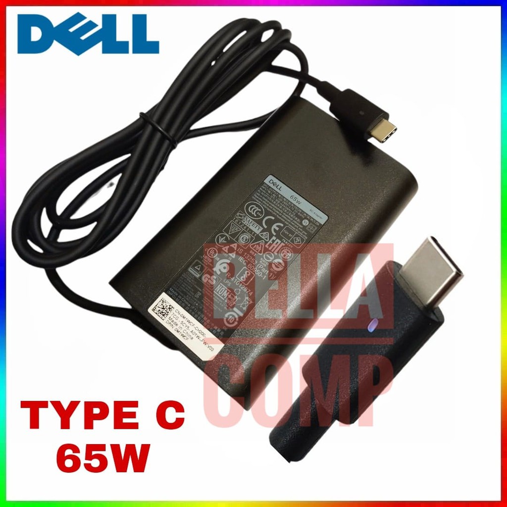 65W USB C Type C Charger Casan Laptop Dell Latitude 3400 3500 5300 5400 5500 7200 7300 7400