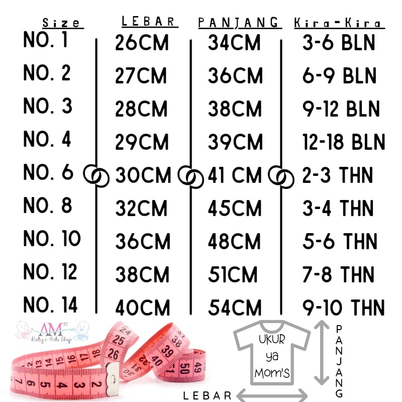 Setelan Anak Perempuan Fullprint &quot;KUPU-KUPU EMAS&quot; 1- 10 tahun merk. AM27