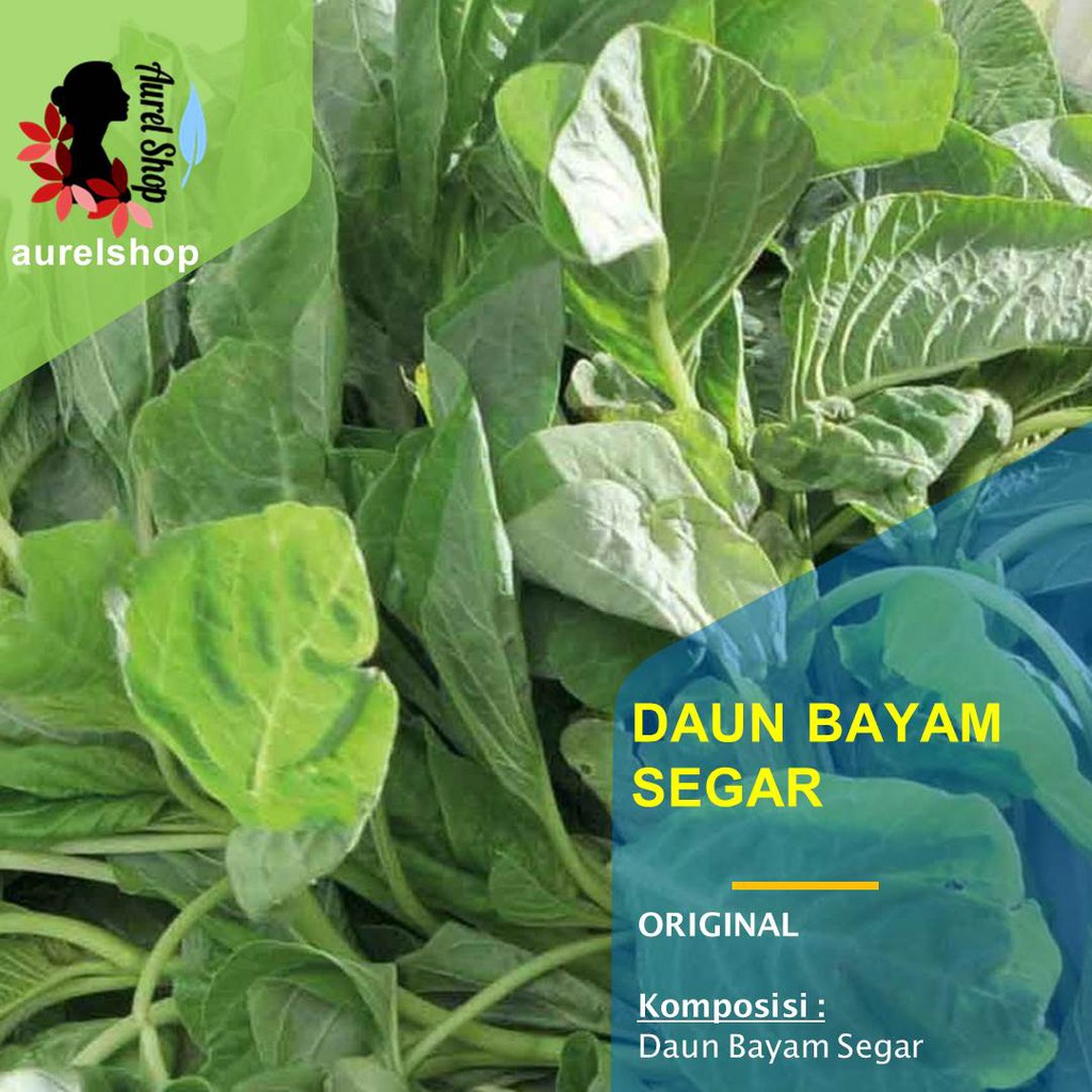 

Daun Bayam Segar 1 kg