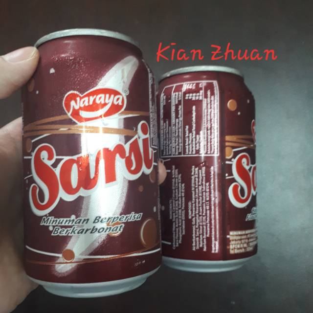 Naraya Sarsi 325ml /  minuman berperisa berkarbonat