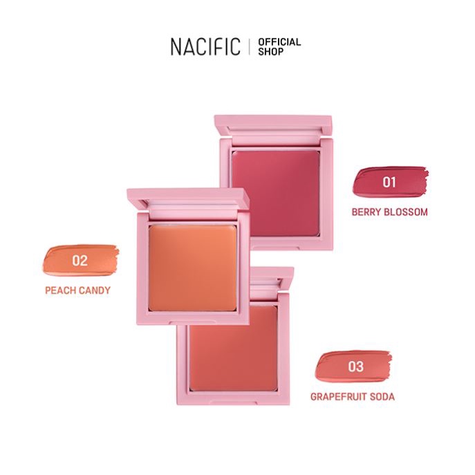 Nacific Juicy Mood Blusher Blush On Nacific