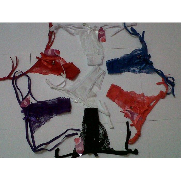 Celana Dalam G String Transparan Tali samping 3727