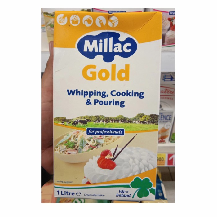 

Millac Gold Whipping, Cooking & Pouring1 liter