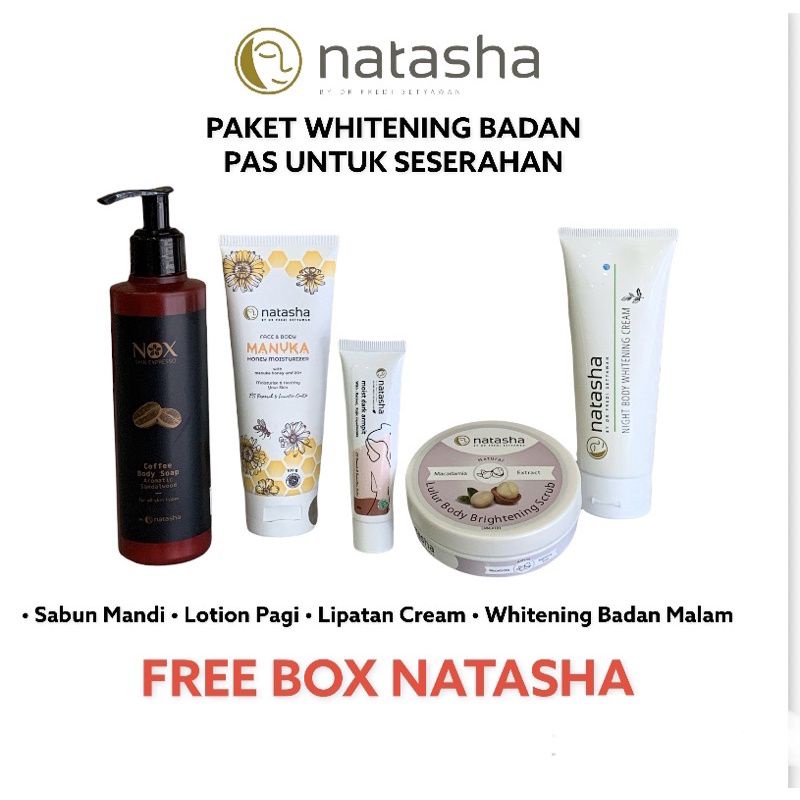 PAKET PEMUTIH / WHITENING BADAN NATASHA SKIN CARE