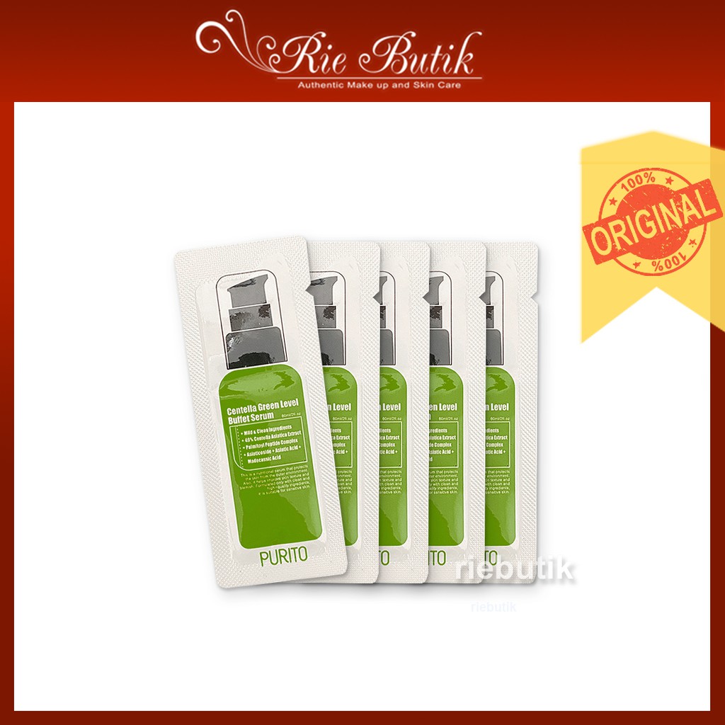 PURITO Centella Green Level Buffet Serum 1ml Sample Sachet