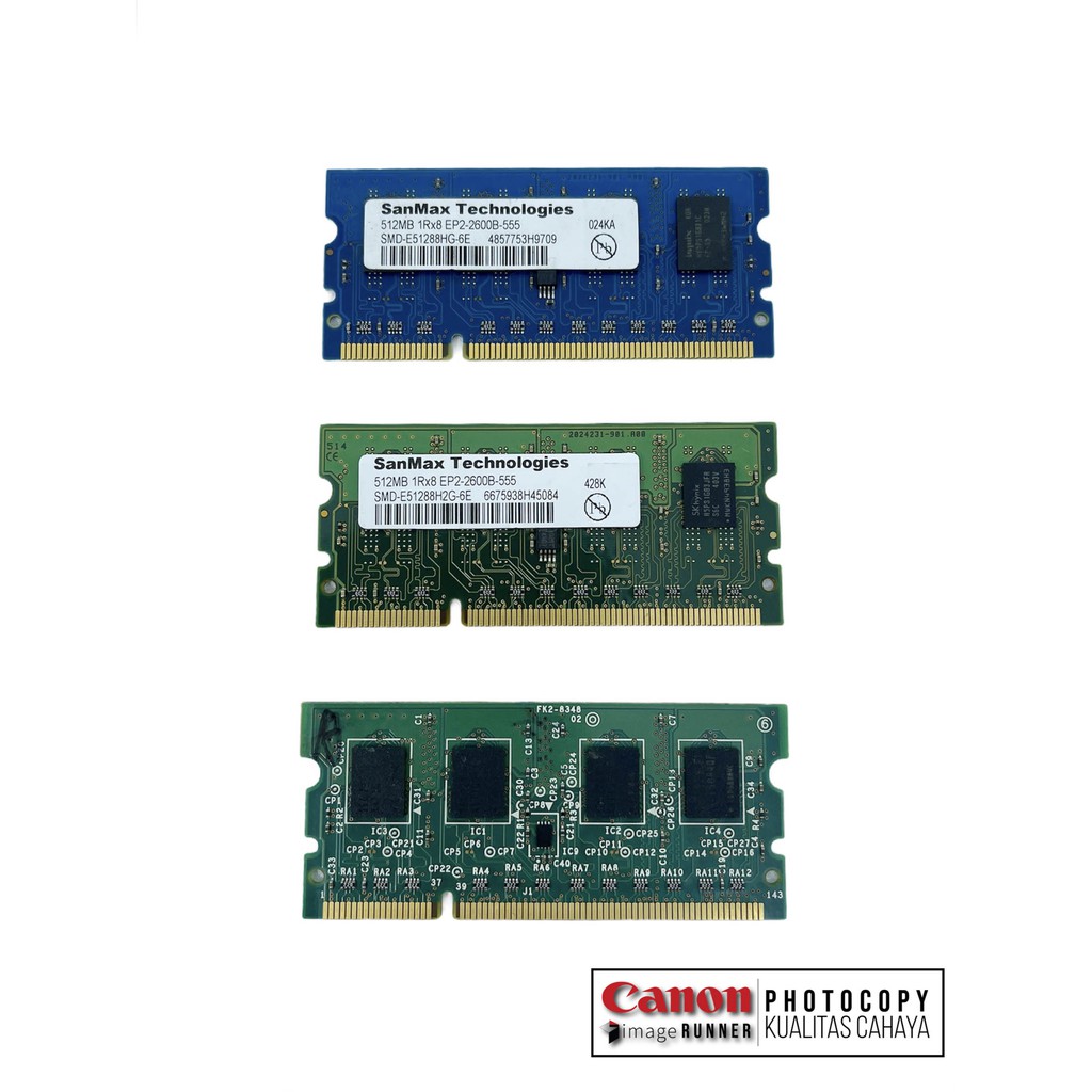 RAM Mainboard 1 IRA6055/6065/6075 IRA4035/4045/405 IR 3235/3245 512MB