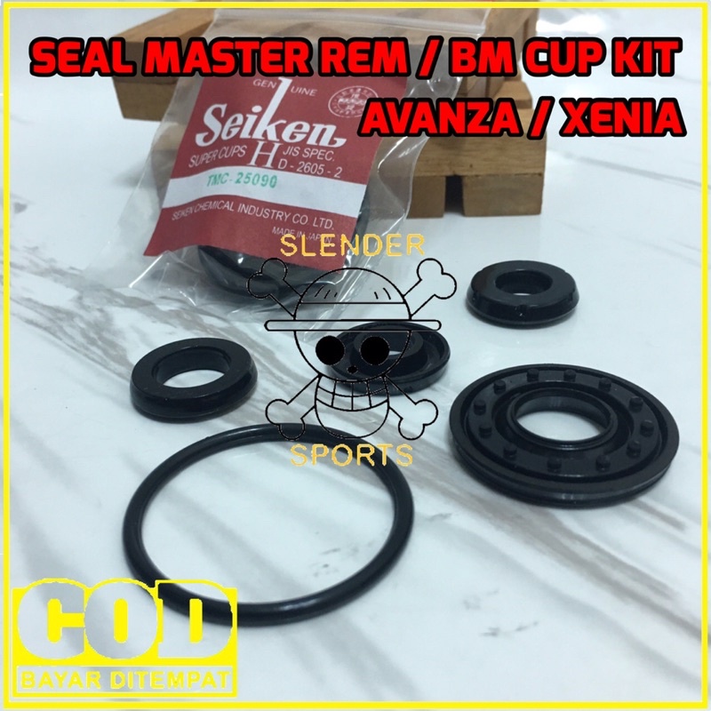 KARET SEAL KIT MASTER REM CENTRAL ATAS AVANZA XENIA RUSH TERIOS -  BM CUP KIT AVANZA XENIA