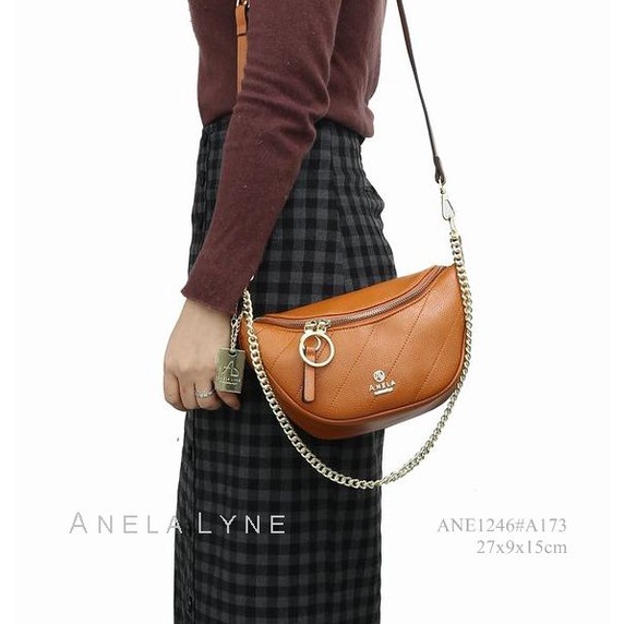 ANELA LYNE SLING BAG WAIST MILEA 1246#A173 ORIGINAL