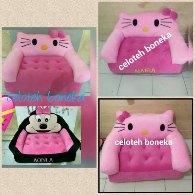 Sofa double / sofa anak / sofa karakter / sofa custom / sofa / sofa boneka