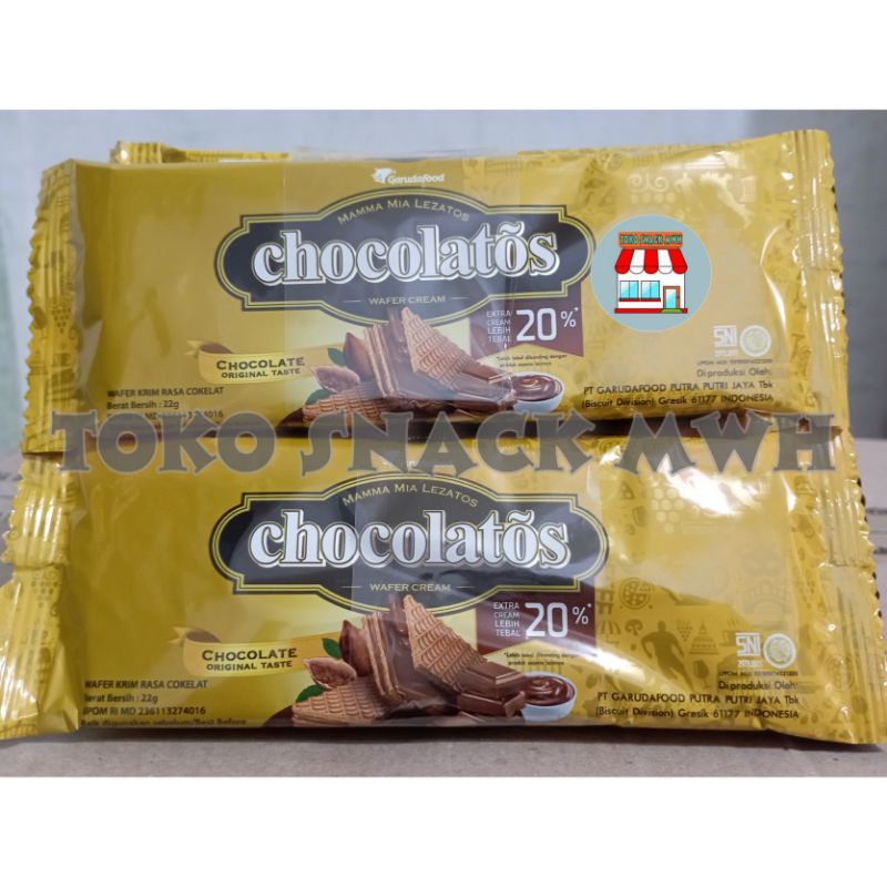 

Chocolatos Wafer Cream isi 10pcs