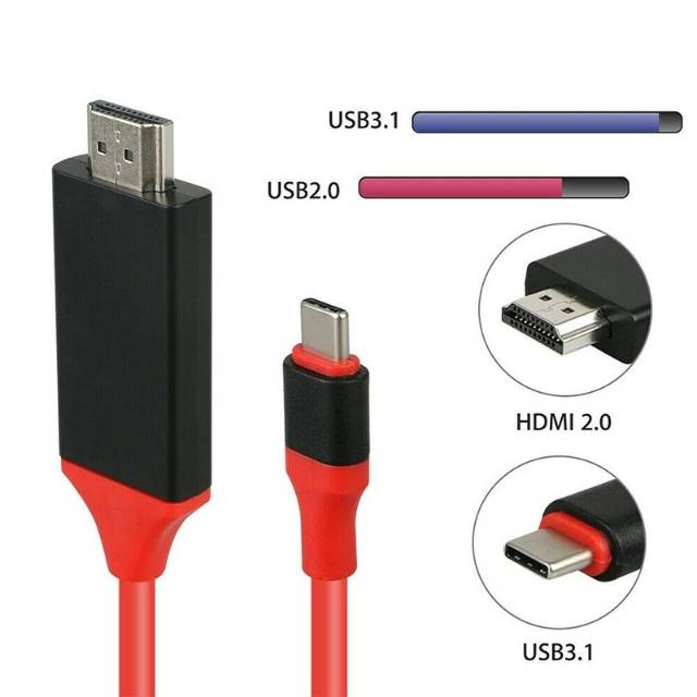 USB 3.1 TYPE C TO HDMI 2 METER