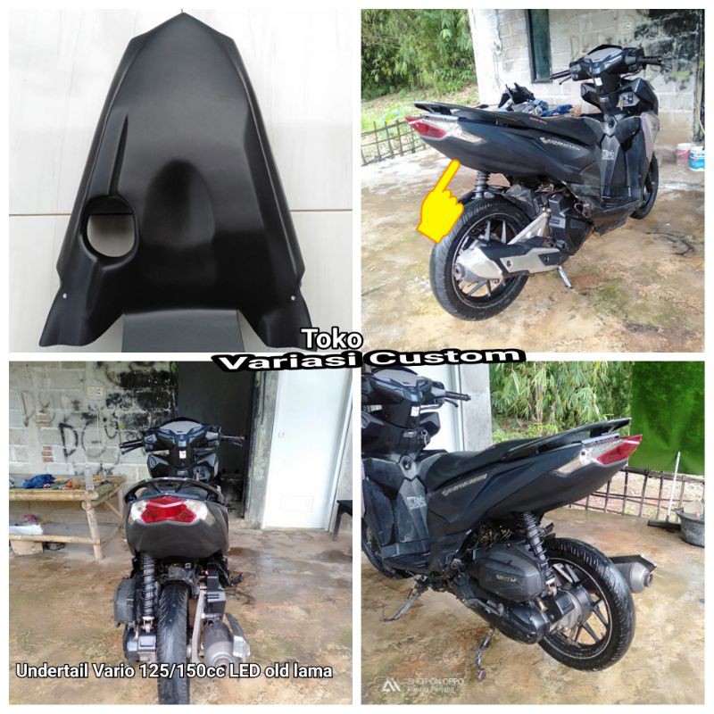 undertail vario 125/150 led old 2015&amp;2017 aksesoris variasi custom