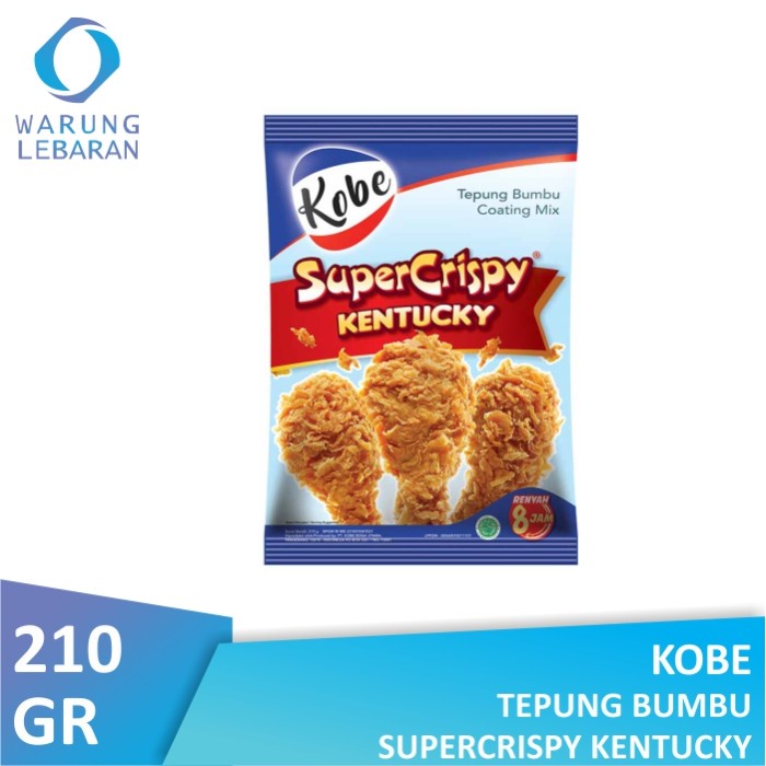 

Kobe Tepung Bumbu Supercrispy Kentucky 210gr