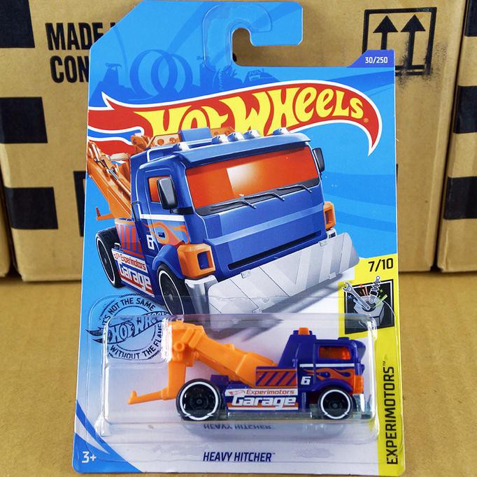 KREDIT MAINAN MOBIL MOBILAN■ HOT WHEELS REGULER - HEAVY HITCHER BIRU STOK TERBATAS